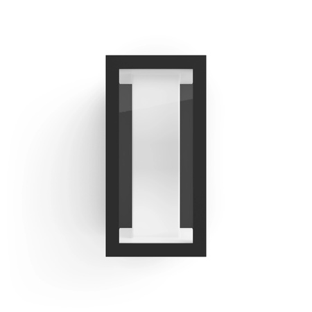 Záhradné nástenné svietidlo LED vonkajšia fasádna lampa 15,8 W 1180 lm IP44 Biela a farebná Ambiance RGB + TW Black Smart SMART Zigbee Bluetooth Impress Philips HUE