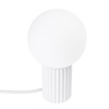 Stolná stolová lampa G9 Round White Modern Matte Halo Sollux