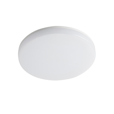 Plafond LED lampa so senzorom pohybu na povrchovú montáž 18W 1700lm 4000K, neutrálna biela IP54 Biela VARSO KANLUX