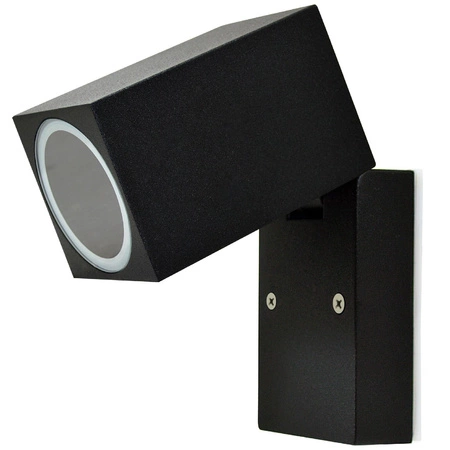 Nástenné svietidlo vonkajšie fasádne GU10 čierne IP44 Boston Sanico Goldlux