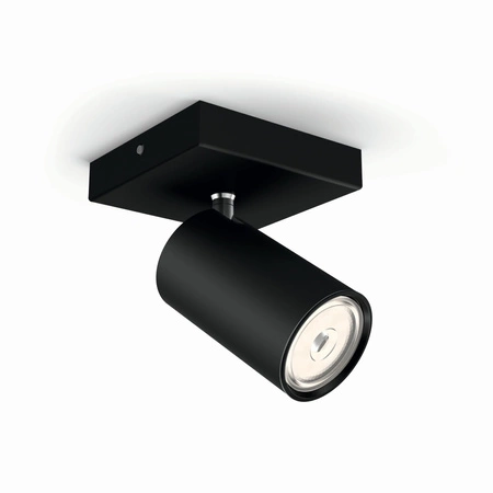 Nástenné svietidlo GU10 čierne Kosipo Philips