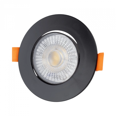 Zapustené LED svietidlo na zapustenie 3W / 5W / 7W CCT Black Round DOWNLIGHT Ecolight