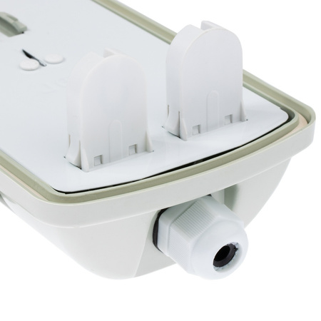 Ohňovzdorné svietidlo 120cm 2x T8 G13 IP65 + LED žiarivky 18W 6500K Lumiled