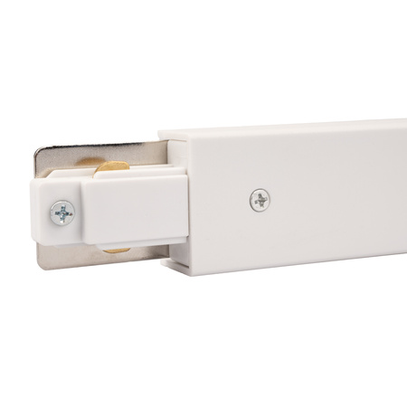 1F KOĽAJNICOVÝ KONEKTOR PRIAMY S NAPÁJACÍM ZDROJOM BIELY SVETELNÝ