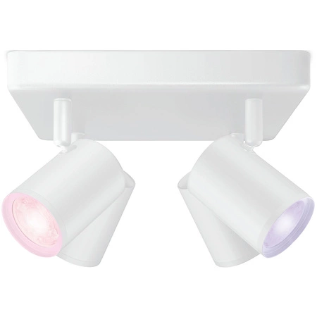 Stropné svietidlo LED SPOT 4x 5W WHITE + RGB SMART WiFi WiZ
