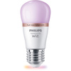 LED žiarovka E27 guľka P45 4,9W = 40W 470lm 2200-6500K RGB + TW Smart SMART WiFi Bluetooth App WiZ Philips