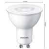 LED žiarovka GU10 reflektor PAR16 4,7W = 50W 460lm 4000K neutrálna biela 36° Essential Philips