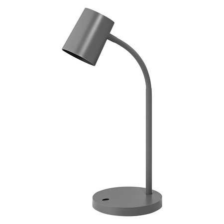 Stolová lampa stojaca GU10 sivá USB-C Kancelárska linka Ledvance