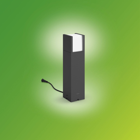 Záhradné svetlo vonkajšie PIPE 40cm LED 6W 600lm 2700K IP44 nízke napätie 12V Philips