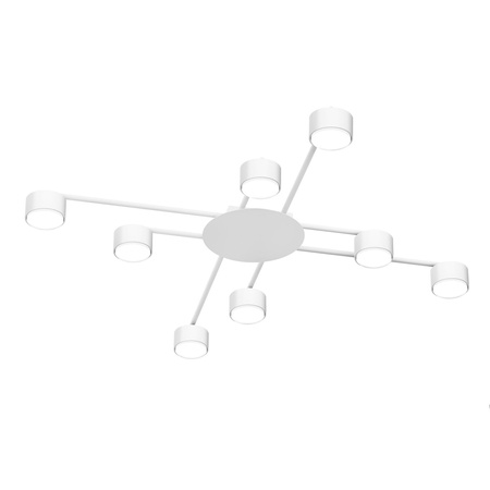 Luster Stropné svietidlo 8x GX53 LED biela Moderné Videx