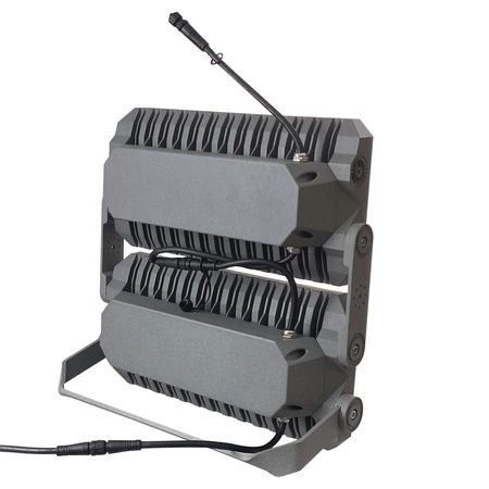 Halogénová LED lampa 200W 30000lm 4000K, neutrálna biela 60° IP65 IK10 Sivá FL Kanlux