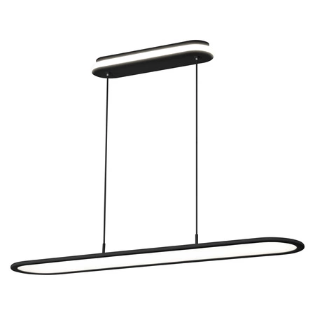 Stropné závesné svietidlo Office Panel LED 57W 2700lm 4000K, neutrálna biela stmievateľné UGR19 Black Office Line Ledvance