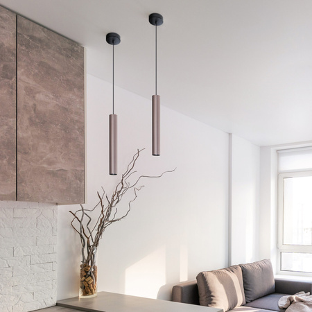 Stropné závesné svietidlo GU10 sivé LUNGOMARE Sanico Goldlux