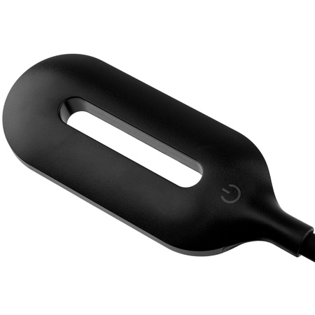 Stolná stolná lampa Nastaviteľná LED 3W 350lm 3000/6000K CCT Nabíjateľná Školský nočný spínač Zapnutie/Vypnutie Čierna Nina Masterled