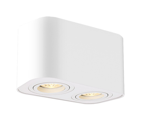 Stropné svietidlo GU10 White Minimalist Cobalt Rabalux na povrchovú montáž