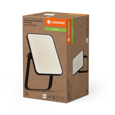 LED reflektor Vonkajší reflektor 10W 900lm 4000K IP65 Black Essentials Ledvance