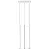 Závesné stropné svietidlo Tuba 3x G9 Tubular Overhang White Modern Pastelo Sollux
