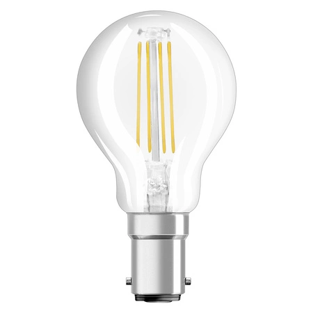 LED žiarovka P45 guľka B15d 4W = 40W 470lm 2700K teplá biela 300° Retrofit Filament CLASSIC Osram