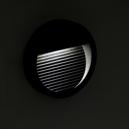 Schodiskové svietidlo 3W 60lm 4000K neutrálna biela Grey IP44 Q LED Sanico Goldlux