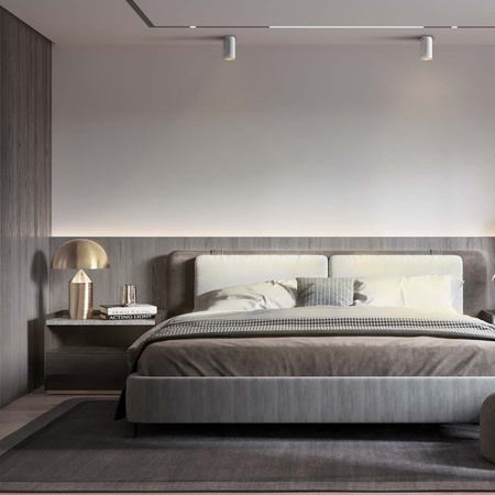 Stropné svietidlo HALOGEN SPOT s povrchovou montážou 1x GU10 White TALEN Videx