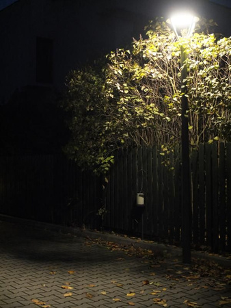 Vonkajšia záhradná lampa Stojaca LED Mars MLS-LB-22A 45W 3700lm 3000K teplá biela 318cm Su-Ma