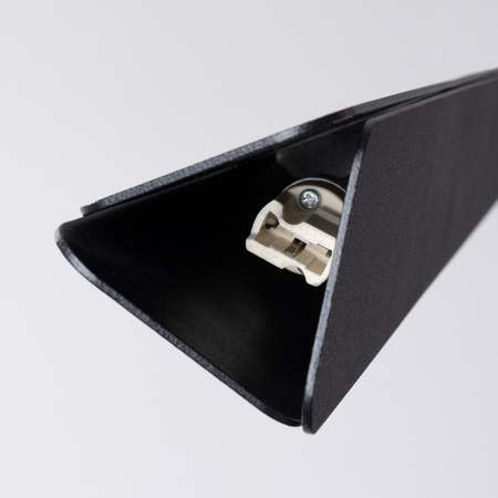 Závesné stropné svietidlo Závesné svietidlo 3x G9 Trubkový luster čierny škandinávsky Prysm Sollux