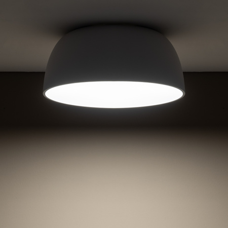 Plafond Stropné svietidlo E27 Svietidlo na povrchovú montáž s pohybovým senzorom biele SATELLITE S SENSOR 8011 Nowodvorski