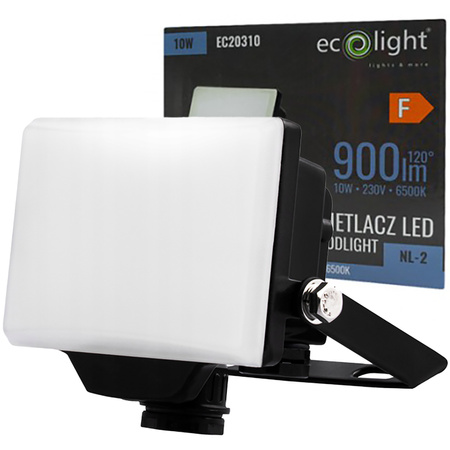 LED reflektor 10W 900lm 6500K studený IP65 NL-2 Ecolight