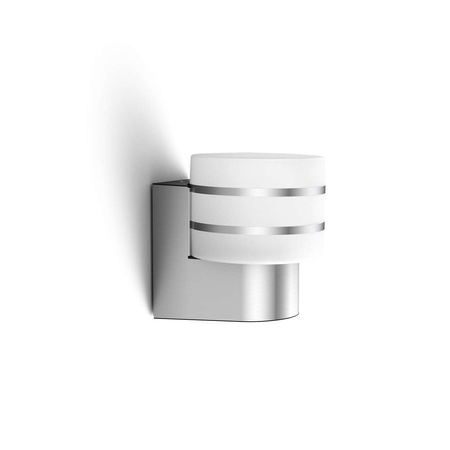 Záhradné nástenné svietidlo LED vonkajšie fasádne svietidlo 9W 806lm IP44 2700K teplá biela strieborná Smart SMART Zigbee Bluetooth Tuar Philips HUE