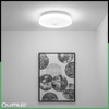 LED plafón Povrchová montáž 12W NOTUS 2 Round Motion Sensor IP44 25 cm LUMILED