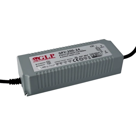 LED napájací zdroj 12V 192W 16A GPV-200-12 GLP hermetický