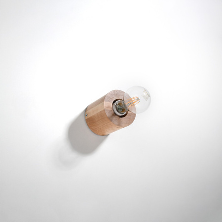 Salgado Sollux Nástenné svietidlo E27 Cylindrické Hnedé Škandinávske Salgado