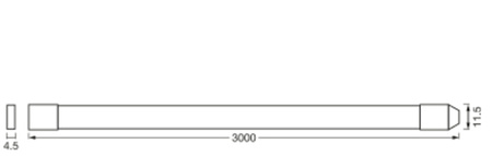 LED pásik vonkajší 12,5W 740lm RGB CCT stmievateľný 3m SMART+ WiFi Flex Ledvance