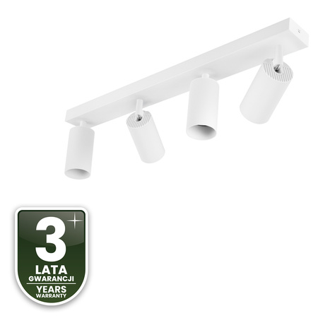 SPOT TUBA stropné svietidlo Reflektor Halogénové svietidlo 4x GU10 TABULA LUMILED