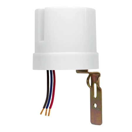 Vonkajší fotometrický súmrakový senzor 25A biely IP44 VL-SN03 Videx