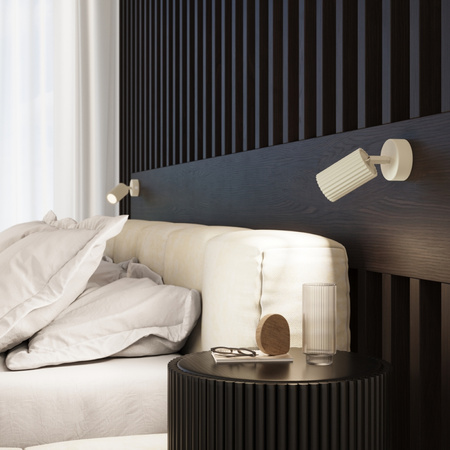 Plafónové stropné svietidlo Tuba Spot 3x GU10 Beige Carbon Deep Space SL.1601 Sollux