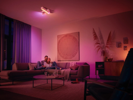 LED reflektorové stropné svietidlo 37,6 W 2960 lm IP20 biele a farebné RGB + TW White Smart SMART Zigbee Bluetooth Centris Philips HUE