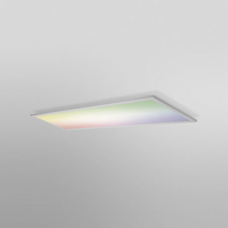LED panelové stropné svietidlo Smart 36W 3000lm RGBW stmievateľné 120x30cm biele SMART+ WiFi Ledvance