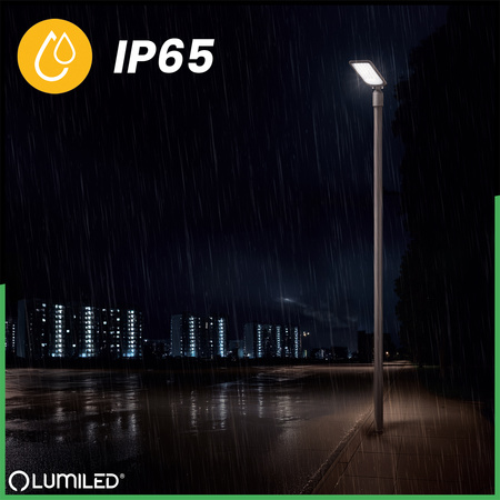 LED pouličné svietidlo LUXOS2 Priemyselné cestné svietidlo 100W 14000lm 4000K IP65 ALS LUMILED