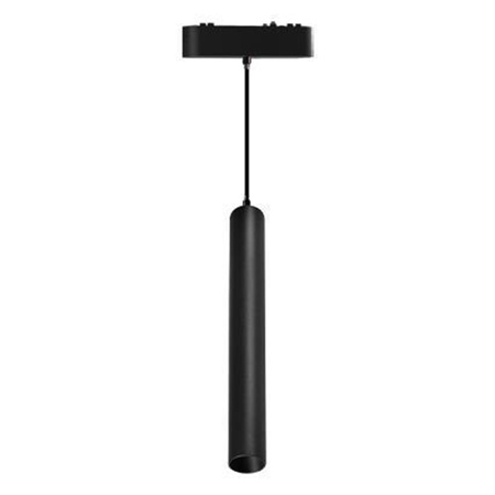 LED závesné svetlo pre magnetickú lištu 7W 700lm 4000K Neutral CRI90 36° 48V Black Luxo Masterled