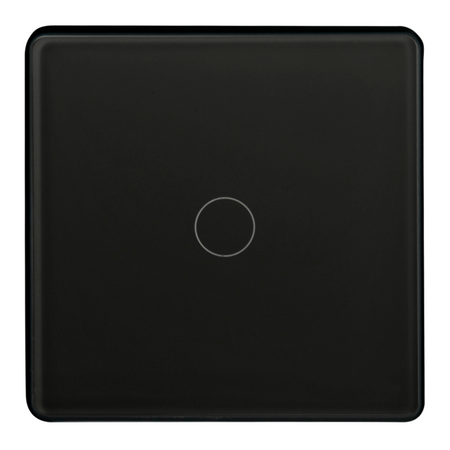 Dotykový spínač s kondenzátorom čierny Tuya Smart WiFi Sanico Goldlux