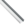 eloxovaný hliníkový profil pre LED pásy KM35 Silver Povrchová montáž 1m