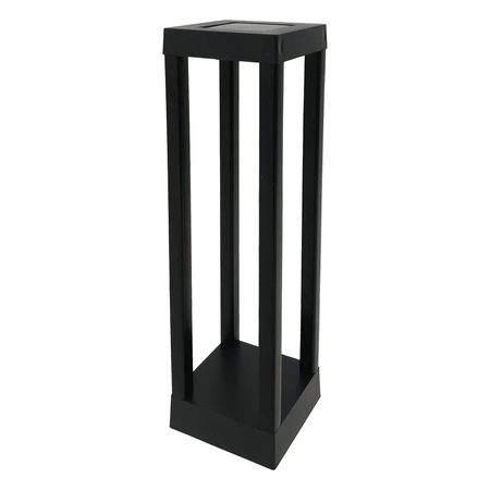 Solárna záhradná lampa LED Stojaca dekoratívna pólová kocka IP44 6500K Studená