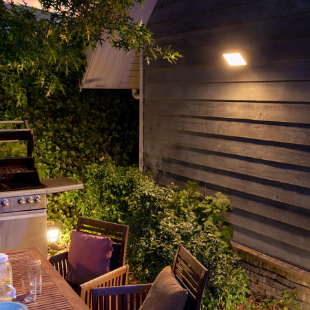 LED reflektor 20,5 W 2600 lm IP44 2700K, teplá biela biely čierna Smart SMART Zigbee Bluetooth Welcome Philips HUE