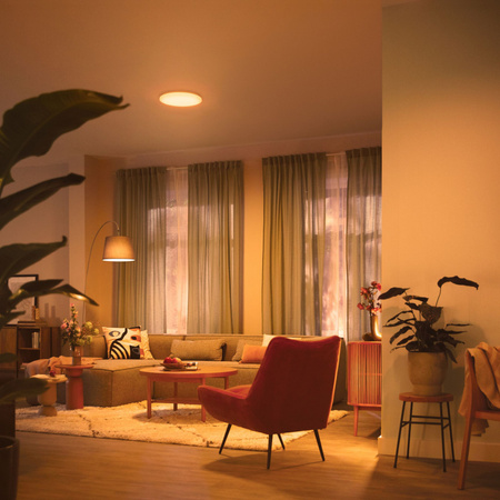 Stropné svietidlo LED Plafond 40W 4300lm 2700-6500K White s diaľkovým ovládaním Wincel Philips