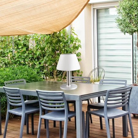 Záhradná LED solárna stolová lampa VIOLA 4000K IP44 Moderné vonkajšie