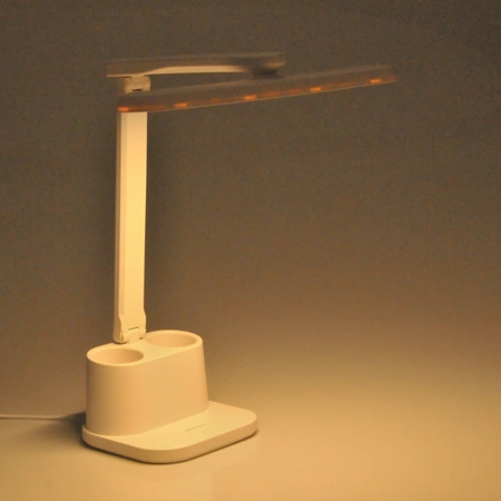 Stolná LED lampa 6W 400lm 4000lm, neutrálna biela 120° biela stmievateľná Bari Sanico Goldlux