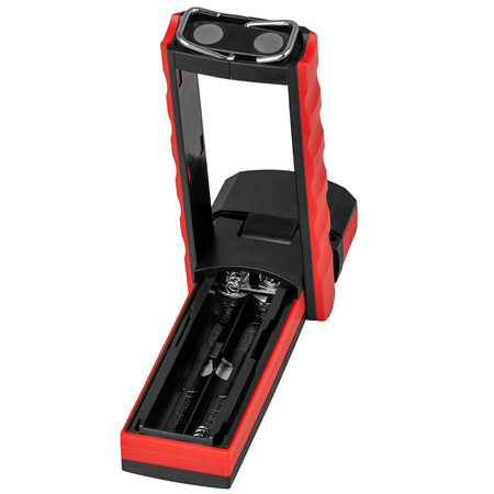 LED batériová baterka 4xAA 120lm Dielňa Skladací pracovný magnetový hák VA0101 Vayox