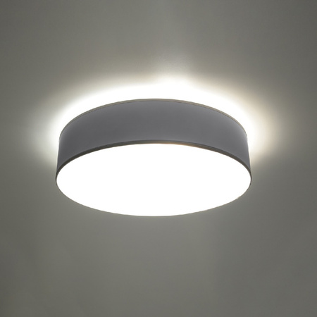 Povrchové stropné svietidlo 4x E27 Plafond Round Grey Minimalist Arena Sollux