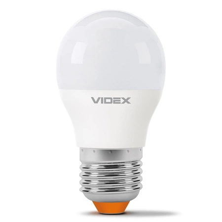 LED žiarovka E27 G45 guľka 4W = 33W 380lm 3000K teplá biela 240° Videx